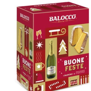 Pandoro (Balocco) + Spumante 75cl